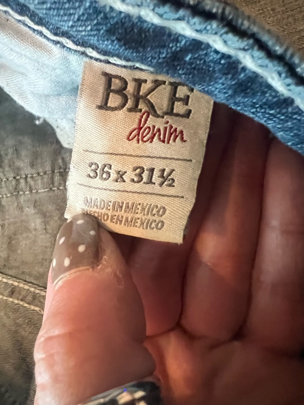 BKE Culture style women’s jeans size 36R - Picture 5 of 7
